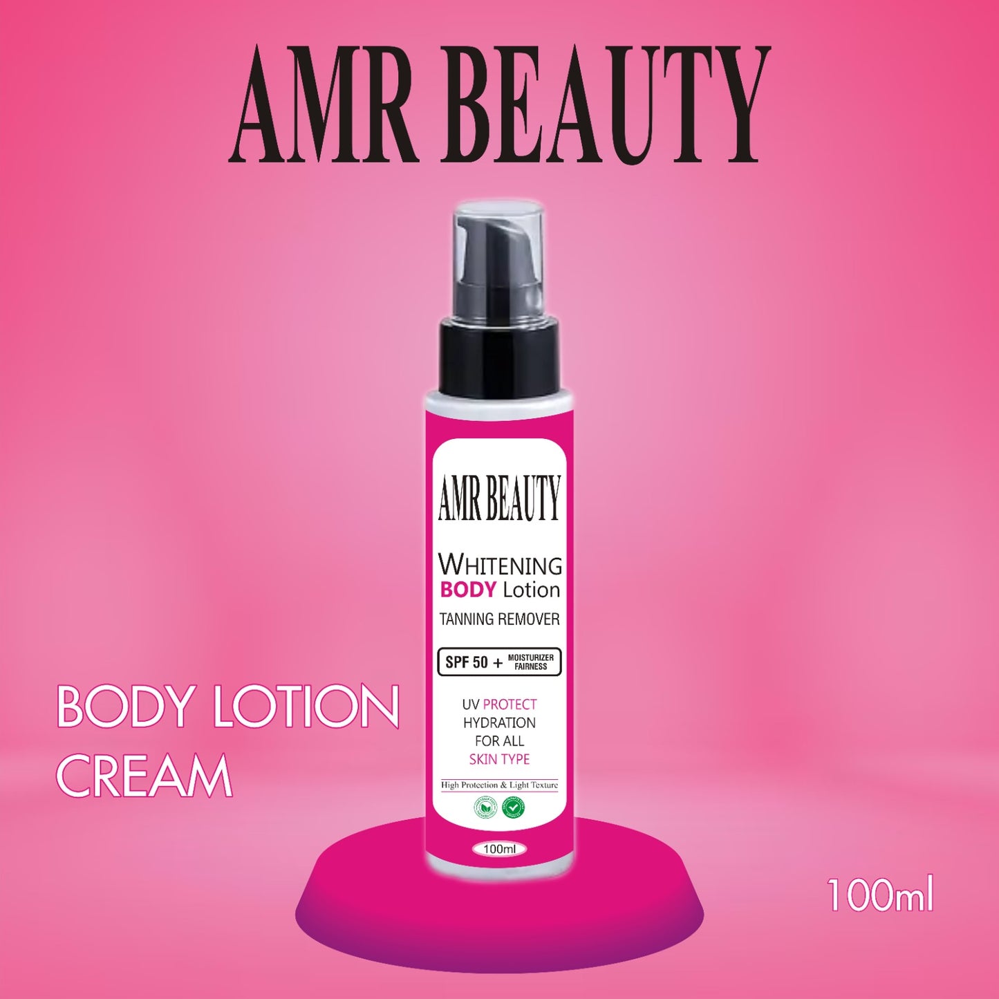 Amr beauty whitening body lotion