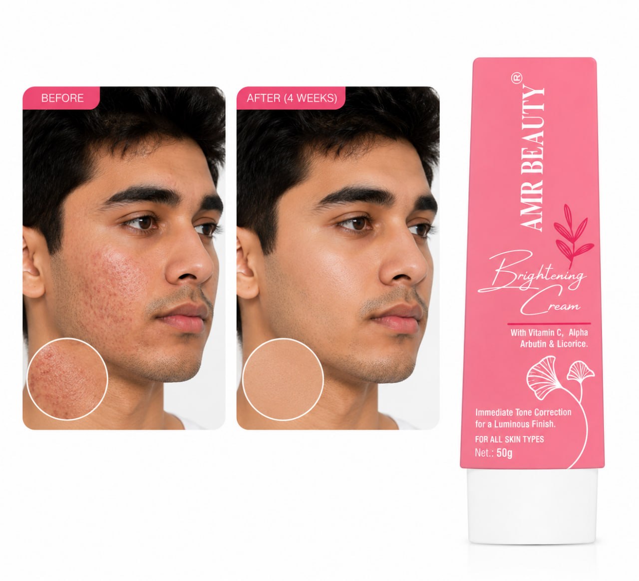 AMR BEAUTY BRIGHTENING CREAM DAY CREAM
