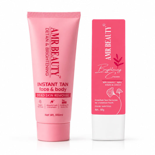 Amr beauty combo face wash and brightening cream
