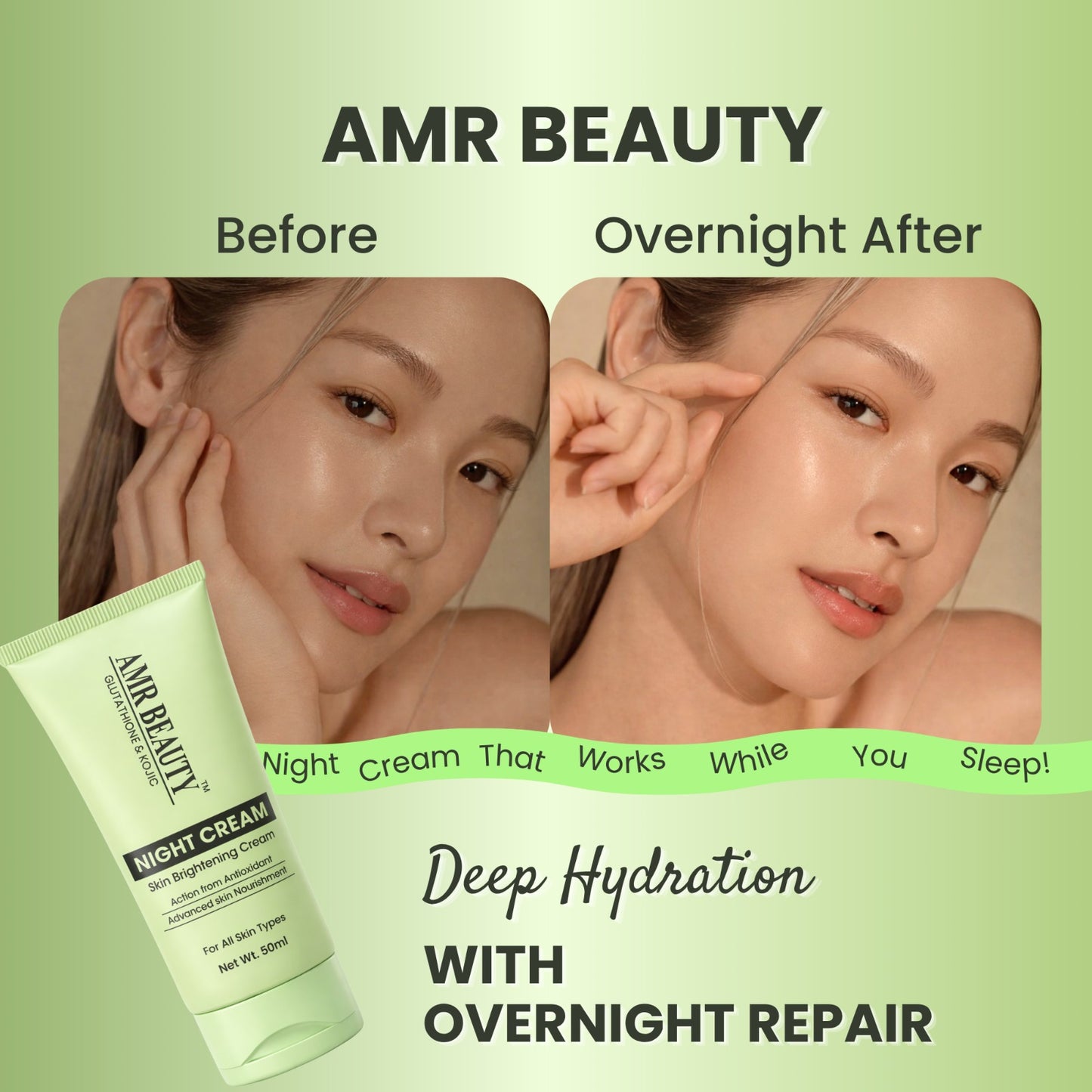 AMR BEAUTY NIGHT CREAM ✅